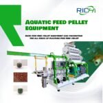 What types of components can be processed with a fish feed extruder?